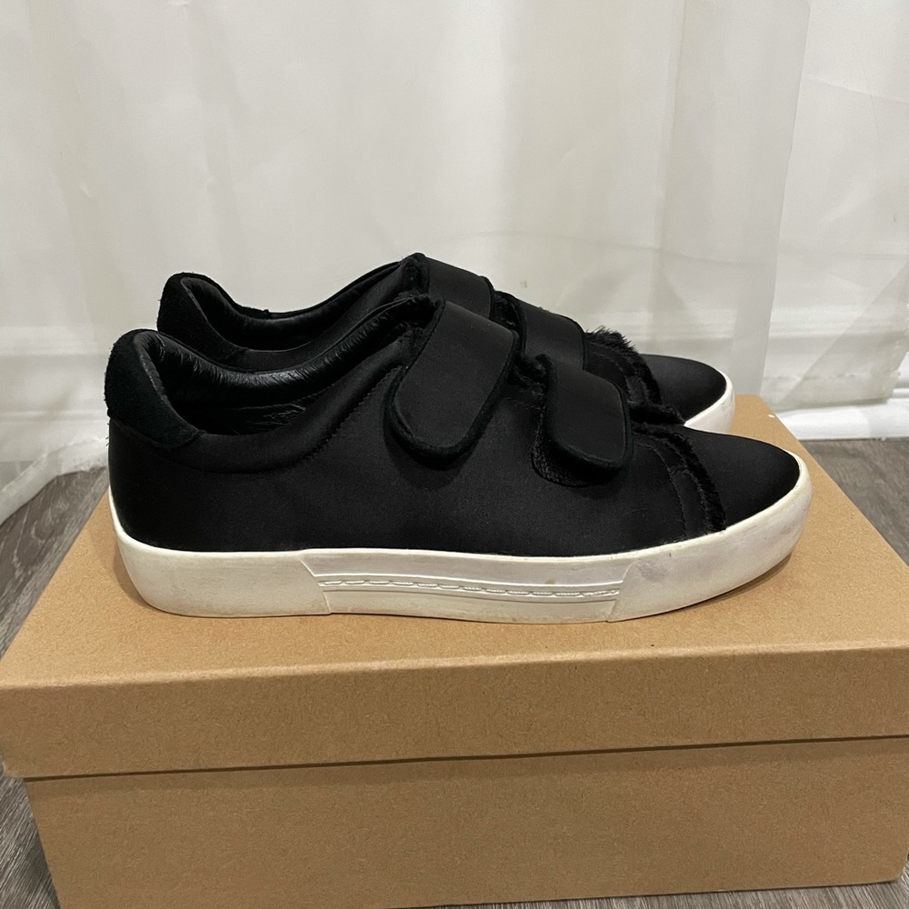 Joie Velcro Satin Sneakers